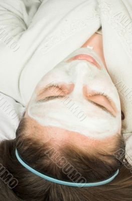 beauty session - face mask