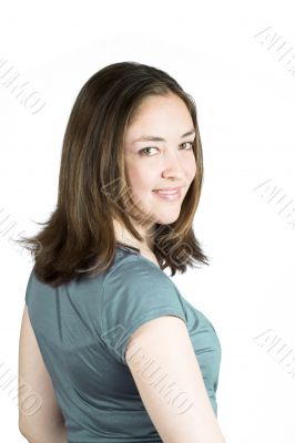 Portrait of a beautiful woman