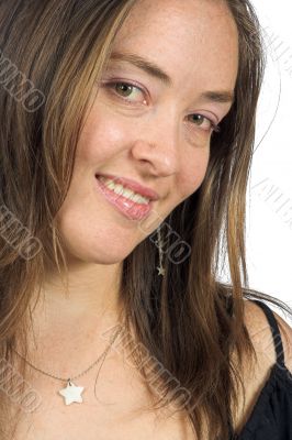 beautiful girl with a lovely smile