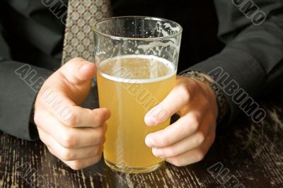 business drinking break