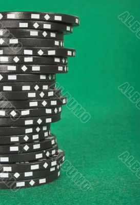 black roulette tokens