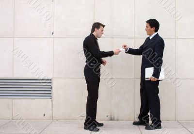 business break - cigarette