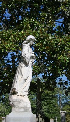 Cemetery Statue