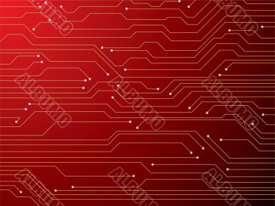 circuit board red