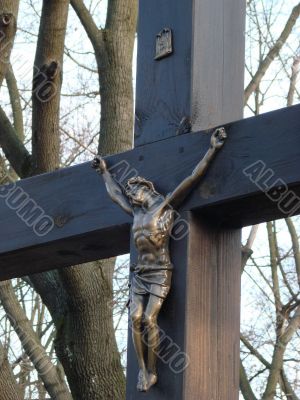 Holy Cross with figure of crucified jesus christ