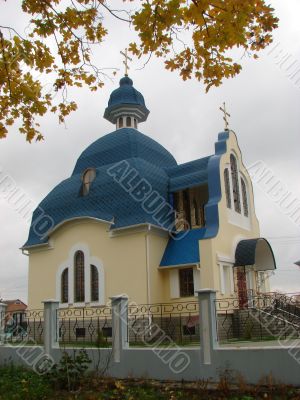 Modern view of Orthodox Church building