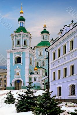 Modern view of Orthodox Church building