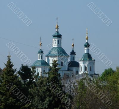 Modern view of Orthodox Church building