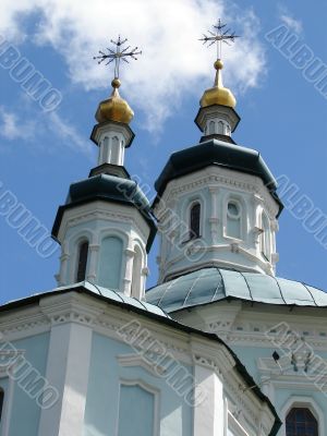Modern view of Orthodox Church building