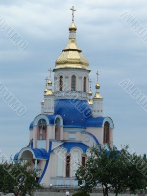 Modern view of Orthodox Church building