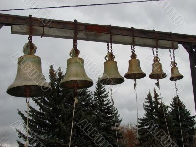 Bronze Ukrainian orthodox church bells