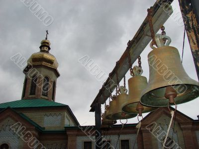 Bronze Ukrainian orthodox church bells