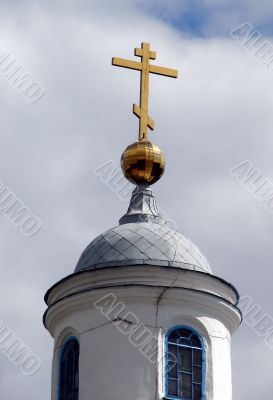 Orthodox Church`s Holy Crosses and cupolas