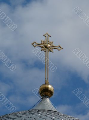 Orthodox Church`s Holy Crosses and cupolas