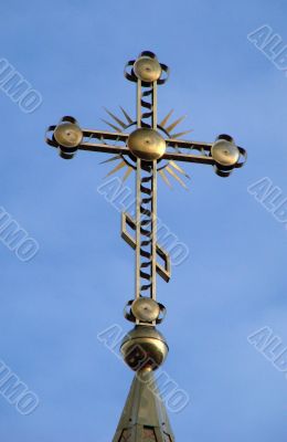 Orthodox Church`s Holy Crosses and cupolas