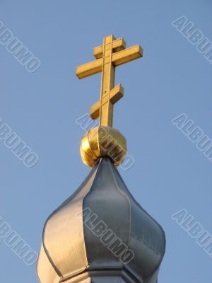 Orthodox Church`s Holy Crosses and cupolas