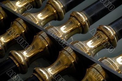 Close up of Window Bars