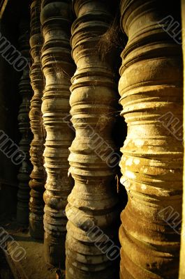 Prespective view of temple window