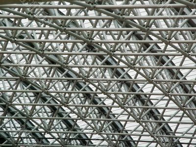 Background - a trellised roof