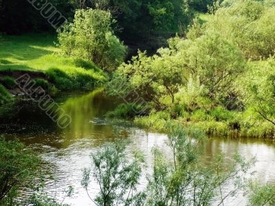 small river