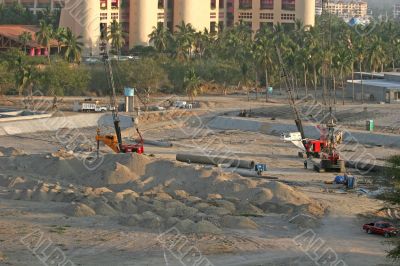 Beach Construction