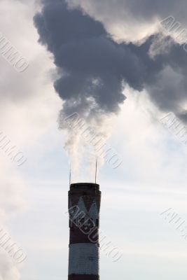 Factory chimney