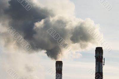 Factory chimneys