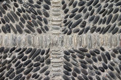 causeway made from pebble