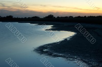 Evening sea