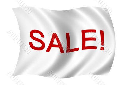 White Sale flag