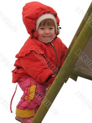 girl in red