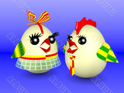 Easter eggs