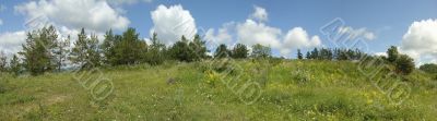 panorama of the hill
