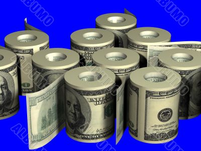 Roll of dollars