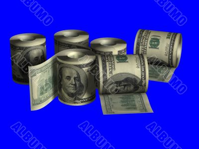 Roll of dollars