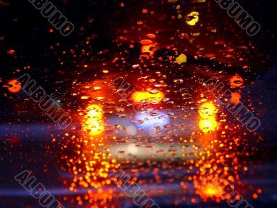 Driving in the rain