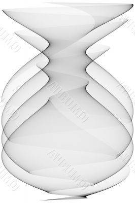 Abstract monochrome graphic design
