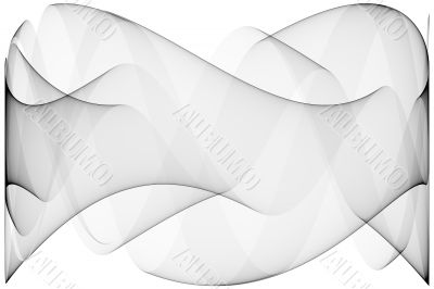 Abstract monochrome graphic design