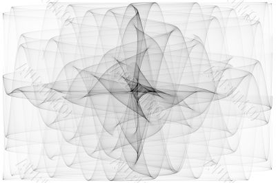 Abstract monochrome graphic design