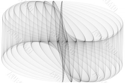 Abstract monochrome graphic design