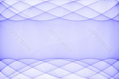 Abstract monochrome graphic frame