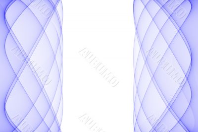Abstract monochrome graphic frame