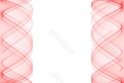 Abstract monochrome graphic frame