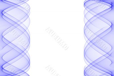 Abstract monochrome graphic frame