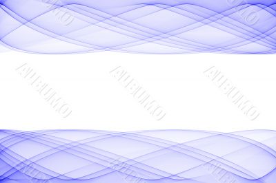 Abstract monochrome graphic frame