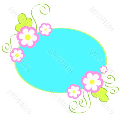 Flowers frame