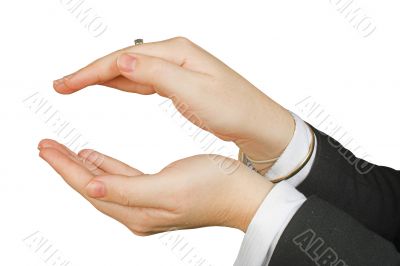 business protection hands