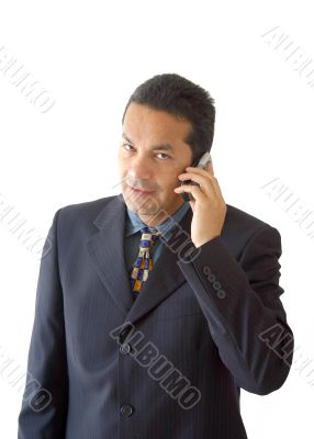 business man on the phone - je