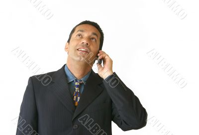 business phone call - je