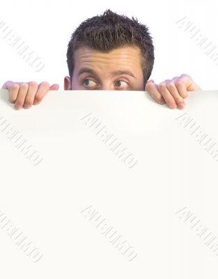 business man - blank space for writing 1